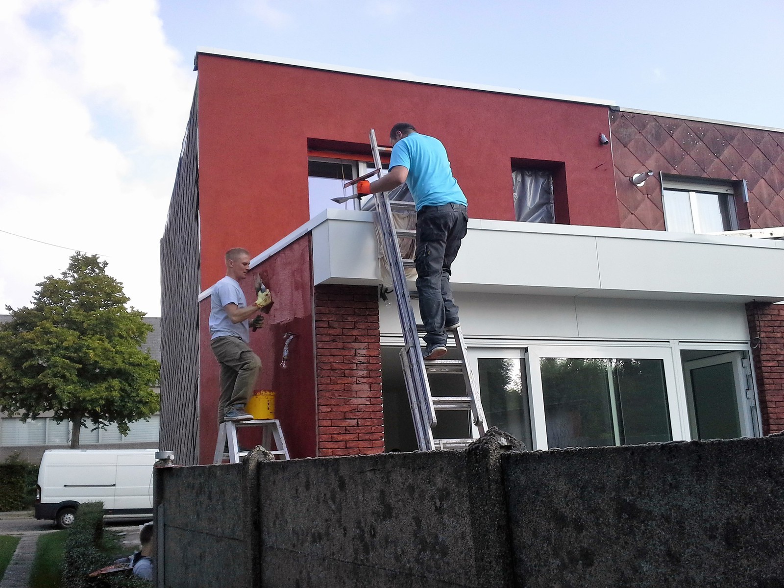 Buitenbepleisteren