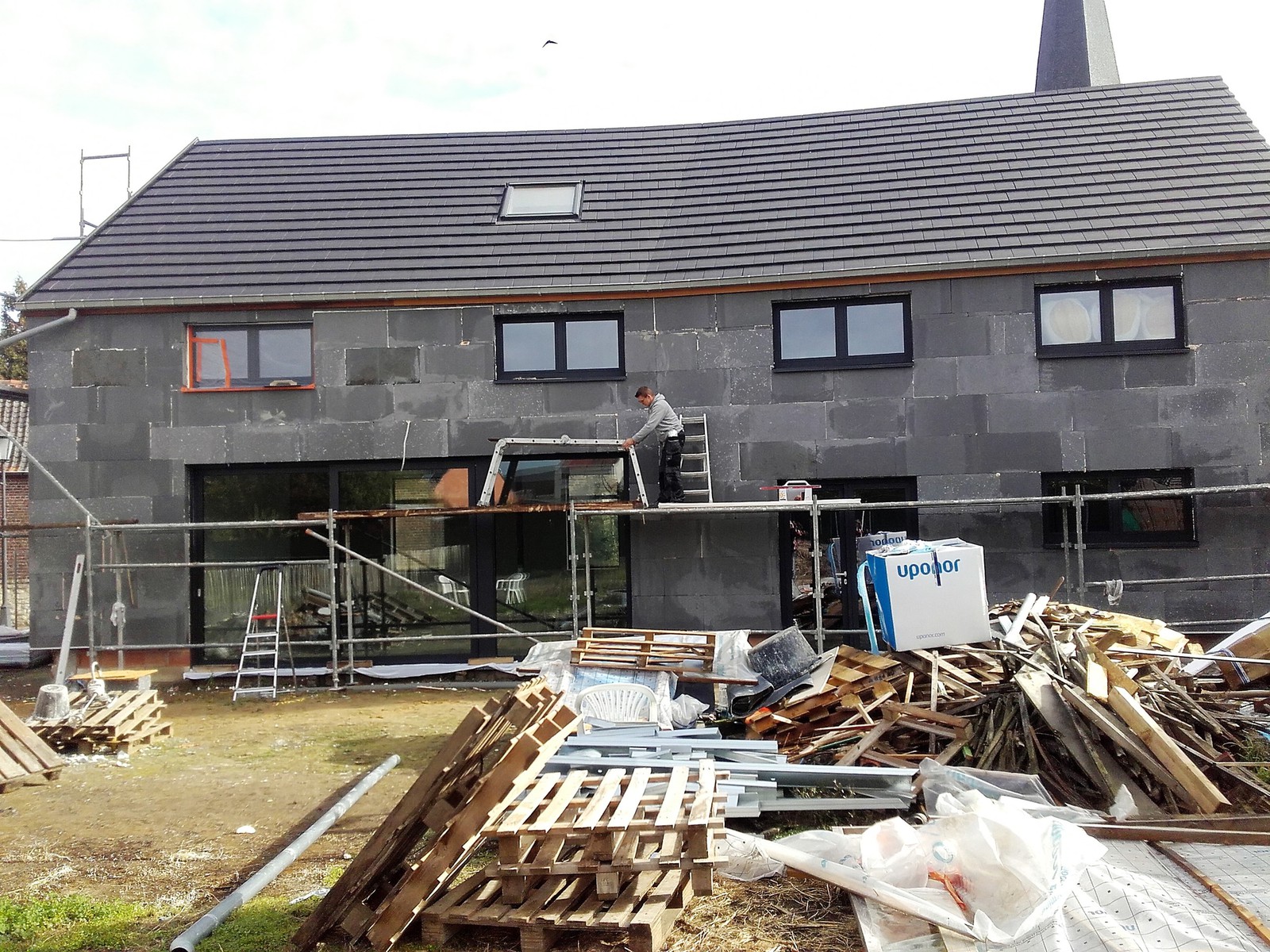 Klaarzetten van de stelling